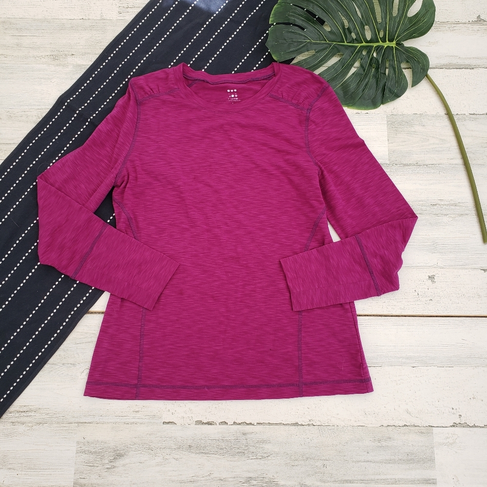 Title Nine| Long Sleeve Athletic Top Pink Size Large